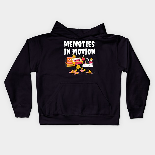 Memories in motion Kids Hoodie by Swagger Spot